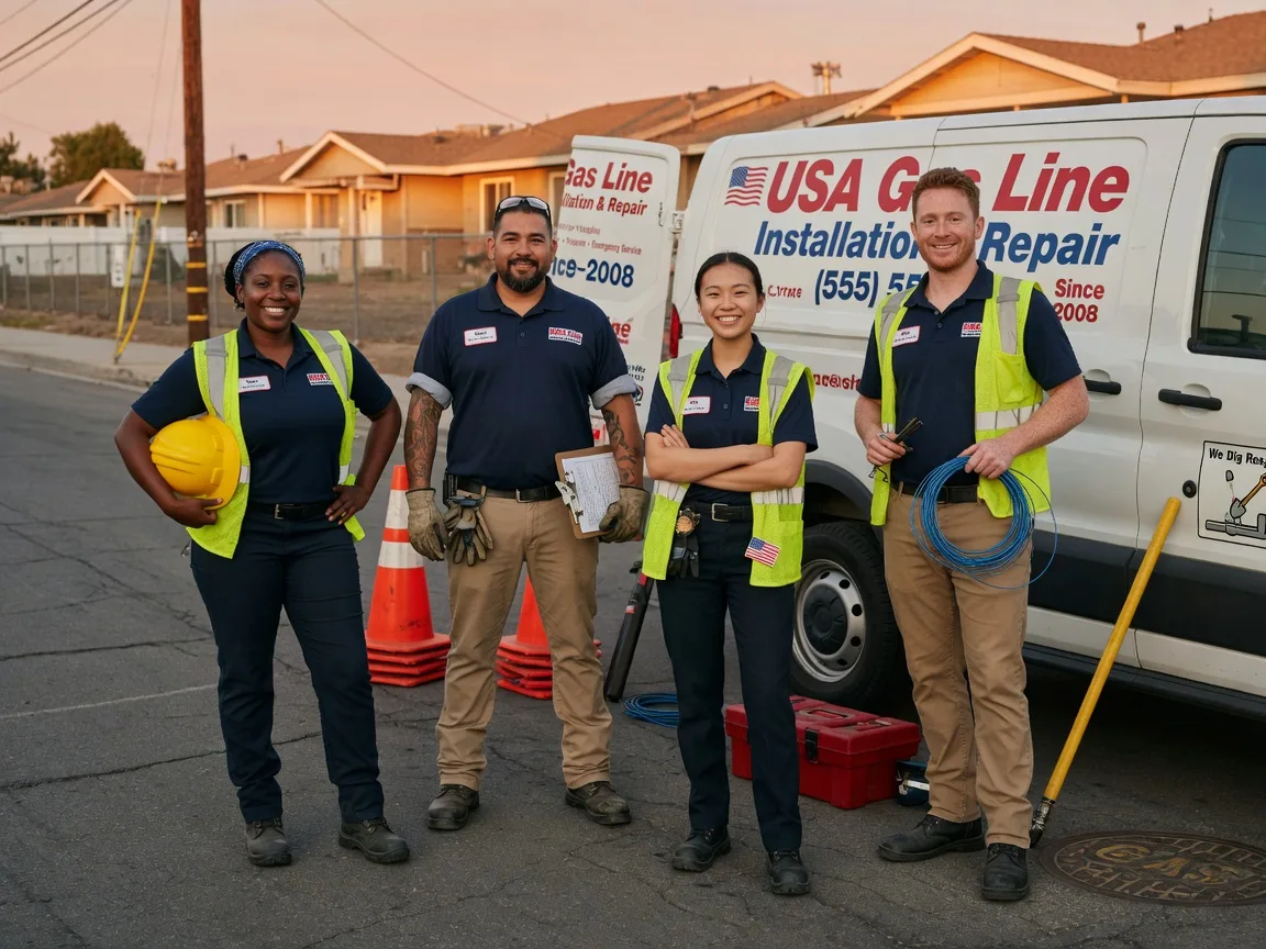 Gas Line Installation company in Dexter, IA